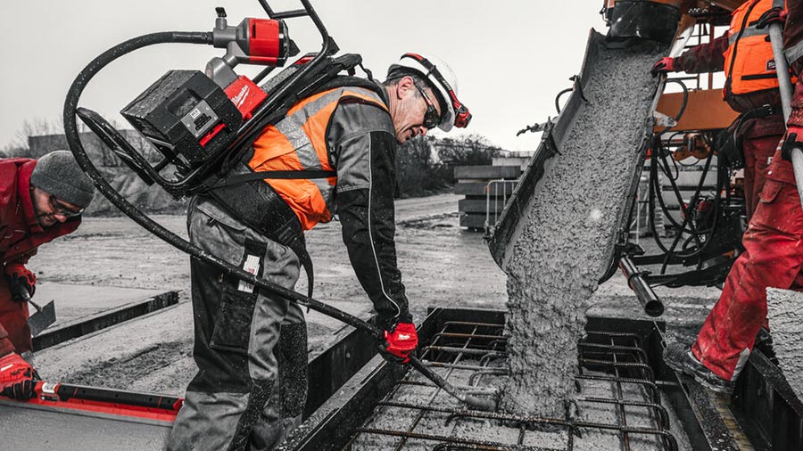 aiguille vibrante sans fil sac à dos MXF CVBP Milwaukee aiguille vibrante sans fil sac à dos MXF CVBP Milwaukee